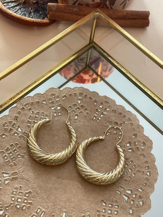 Argolas | Caramel